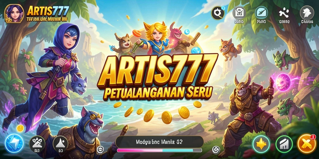 Screenshot dari gameplay petualangan ARTIS777 yang mendebarkan.
