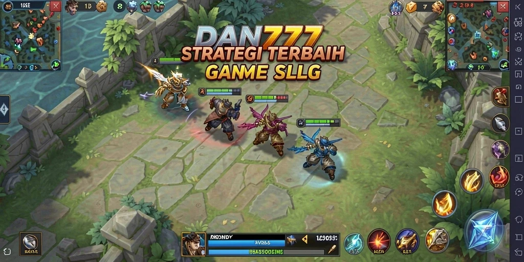 Tampilan screenshot gameplay strategis DAN777 yang mengesankan.