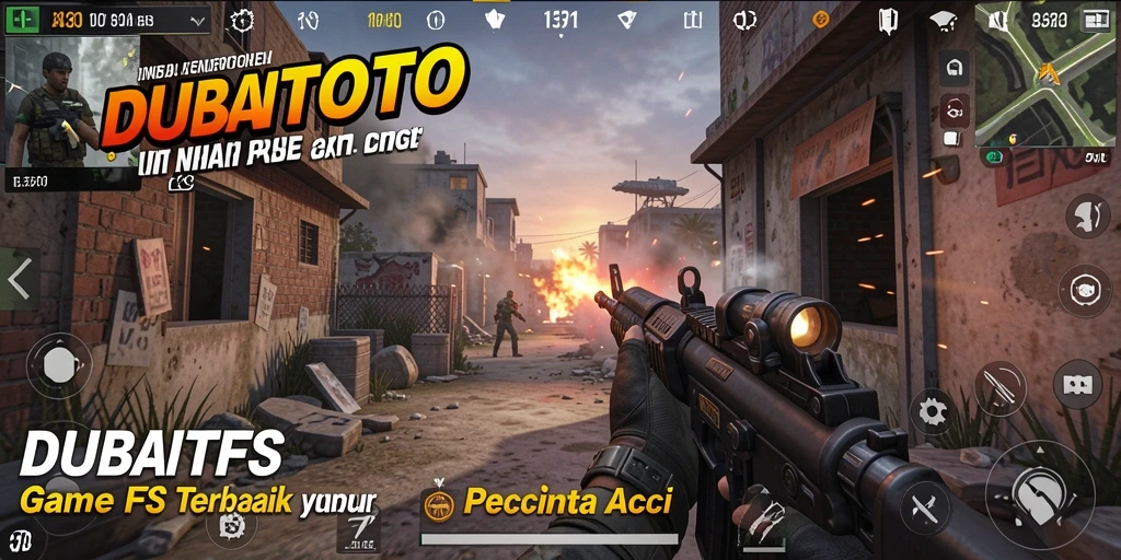 Screenshot gameplay <strong>DUBAITOTO</strong> menunjukkan aksi menegangkan di medan perang.