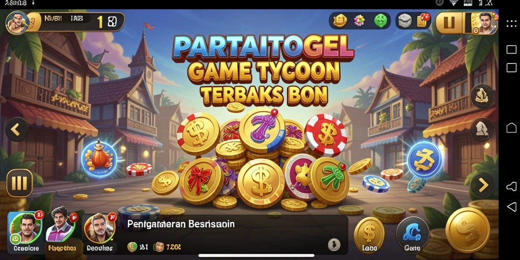 Tampilan gameplay PARTAITOGEL yang menarik dan penuh strategi.