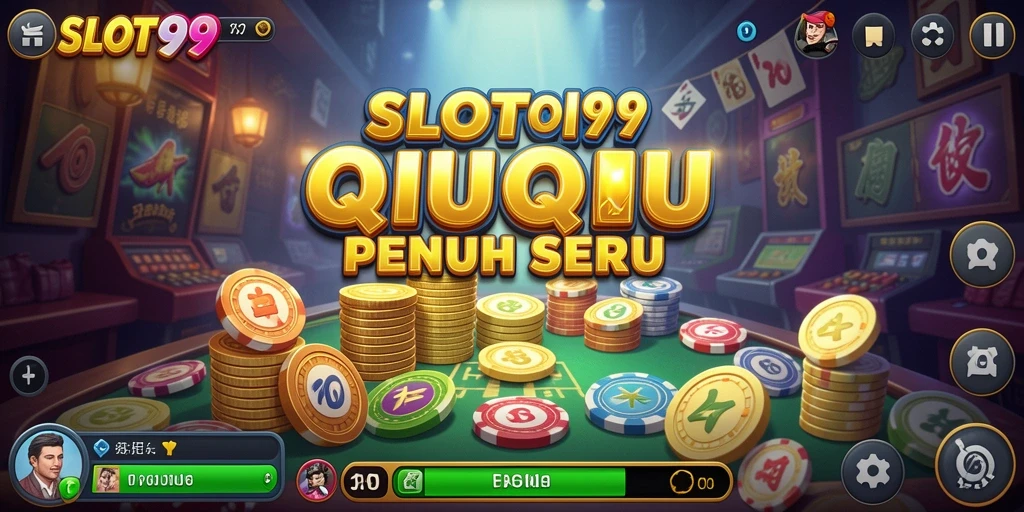 Tampilan gameplay SLOT99 dalam sesi permainan QiuQiu.