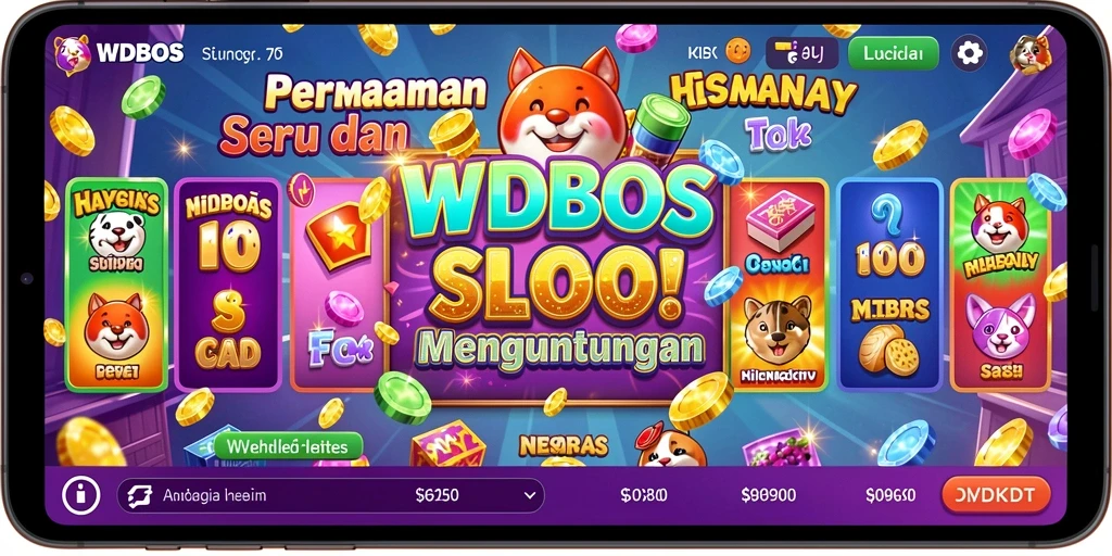 Tampilan gameplay Slot yang menarik dan penuh warna.